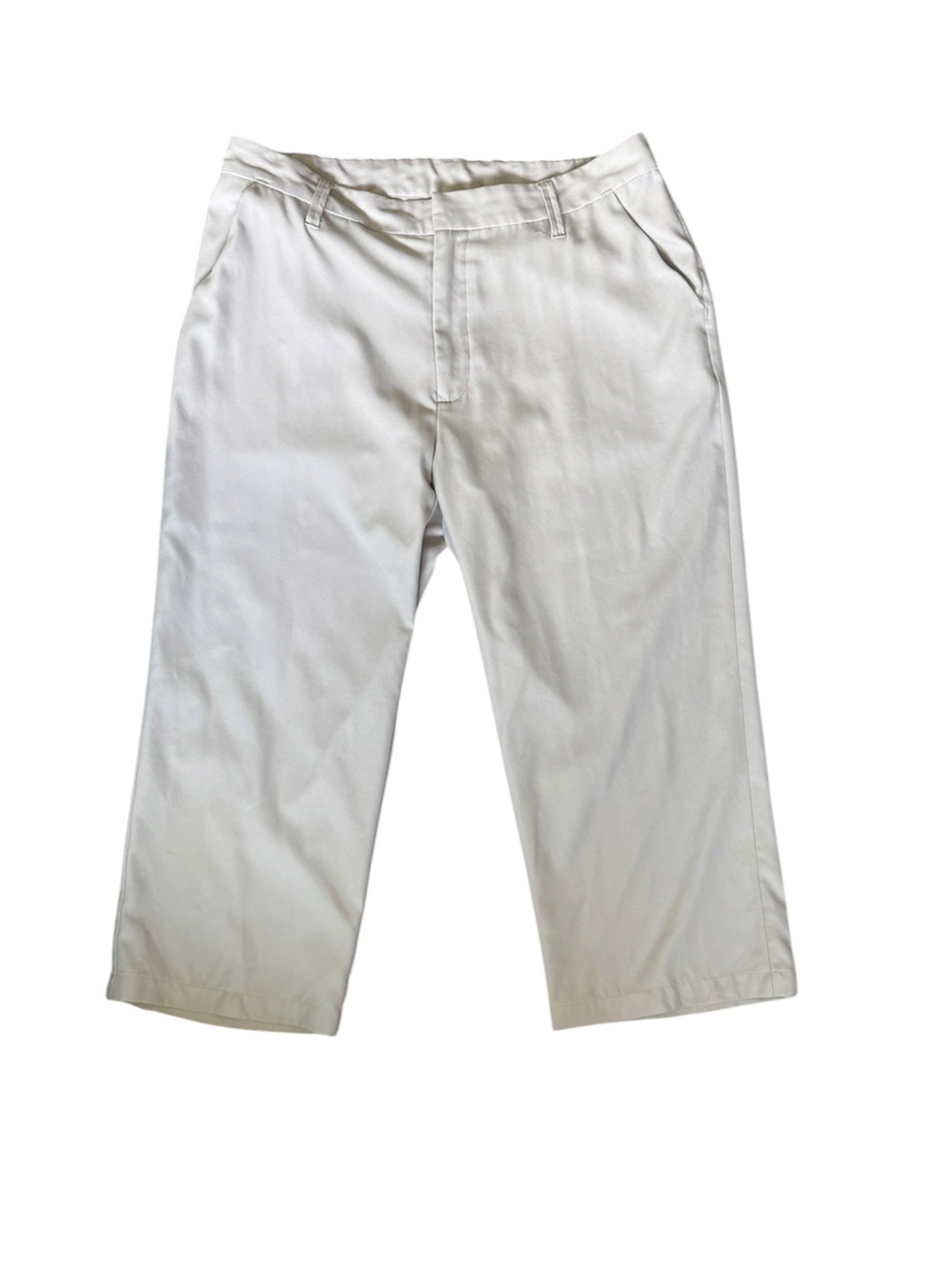 Patagonia Women’s Cropped Performance Pants Size 12 Khaki Hiking Travel Golf H43